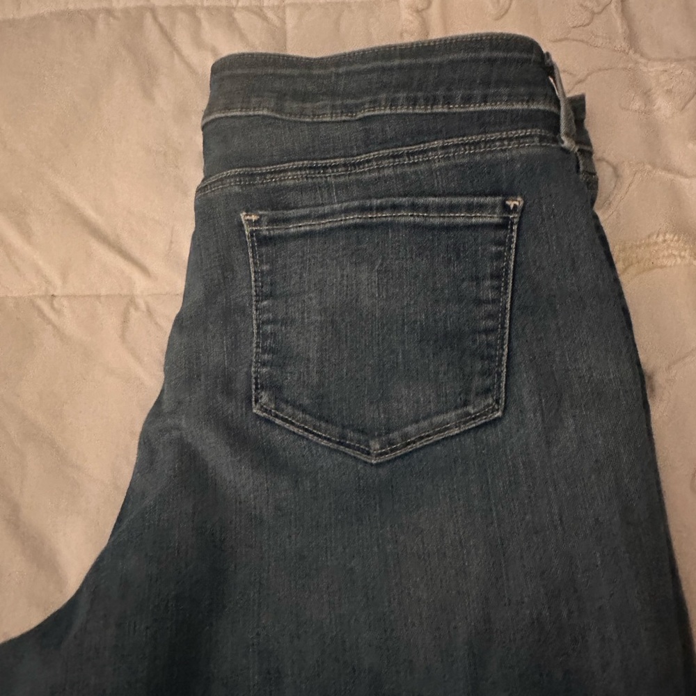 NYDJ Marilyn Straight Jeans - Dark Wash - Picture 4 of 5